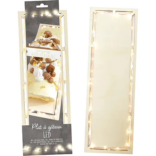 ScrapCooking Kuchenplatte LED - 12 x 30 cm