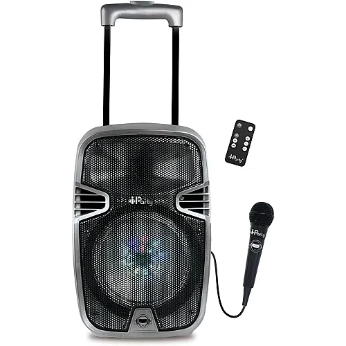 Lexibook iParty Trolley Bluetooth Karaoke Audio System 8'' mit Beleuchtung und Mikrofon