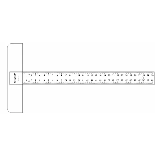 Graph'it TE Fixe 1 Biseau Gradue, 1 Bord Antitache 30cm