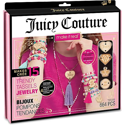 Make It Real Juicy Couture Trendy Tassels Jewelry