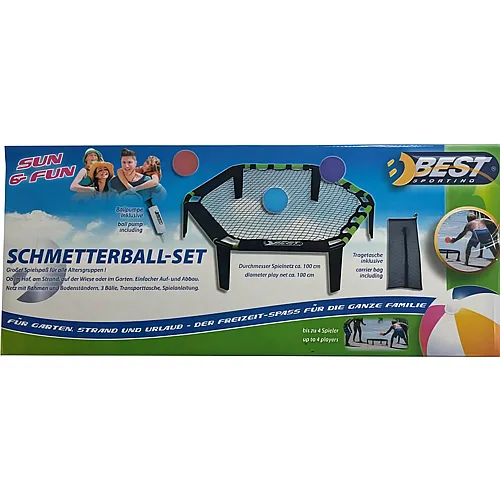 BEST Sporting Schmetterball-Set Alter 8+