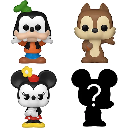 Goofy, Chip, Minnie Mouse und Mystery - 4 Teile
