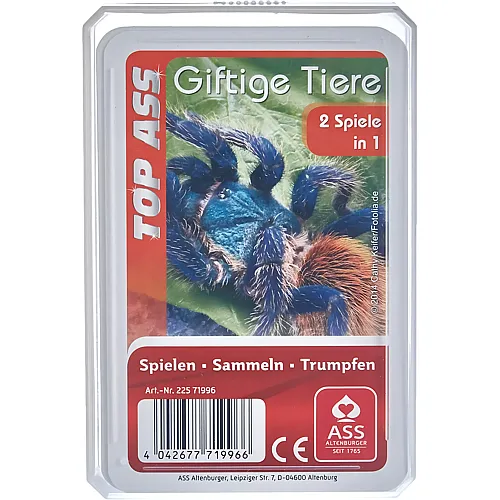 Quartett Giftige Tiere