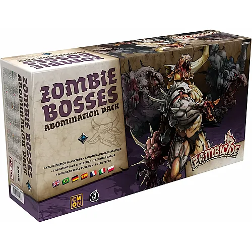 CMON Zombicide Black Plague Abomination Pack - Zombie Bosses (fr-