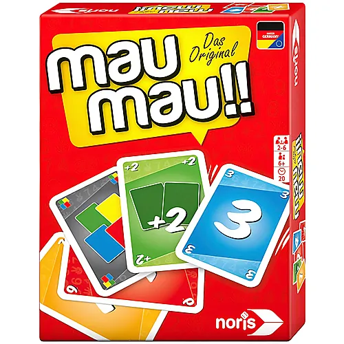 Noris Spiel Mau Mau, das Original