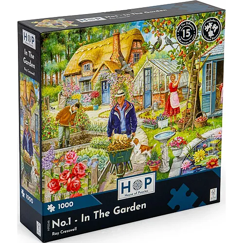 HOP - House of Puzzles No.1 - In The Garden (1000Teile)