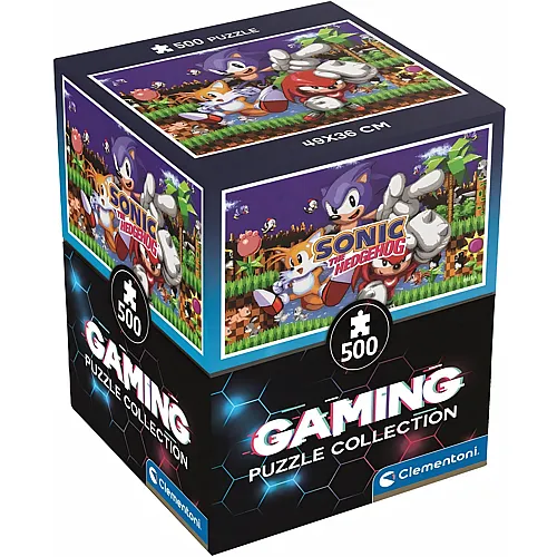 Clementoni Puzzle Gaming Collection Sonic The Hedgehog (500Teile)