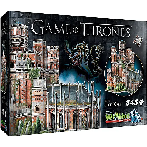 Wrebbit Puzzle Game of Thrones The Red Keep (845Teile)