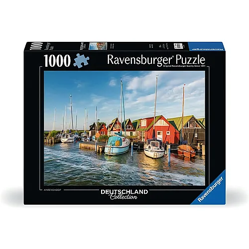 Romantische Hafenwelt von Ahrenshoop - 1000 Teile