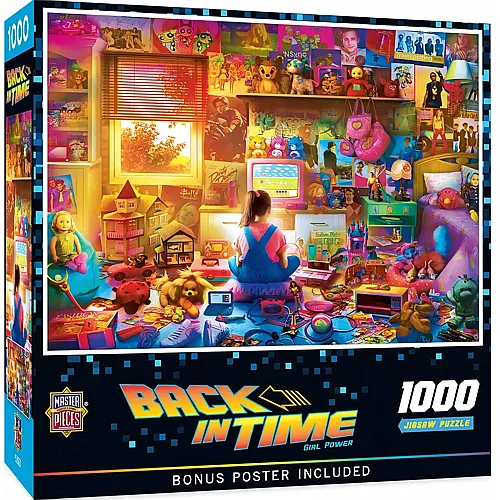 Master Pieces Puzzle Back in Time Frauenpower - 1000 Teile