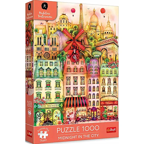 Trefl Puzzle Mitternacht in Paris - 1000 Teile