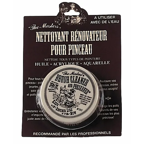 OZ International The Master's Nettoyant Pour Pinceaux Grand Format 95ml Sous