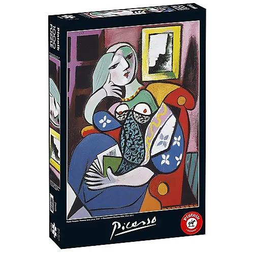Piatnik Puzzle Picasso Lady with book (1000Teile)