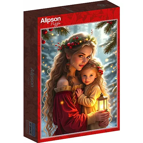 Alipson Puzzle Weihnachtsz�rtlichkeit - Mutter und Tochter Kollektion (1000Teile)