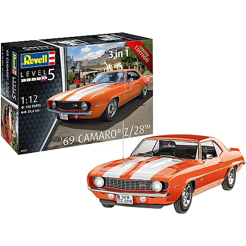 Bausatz 69 Chevrolet Camaro Z/28 168Teile