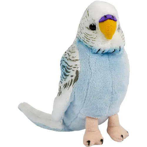 Living Nature Wellensittich Blau - 11 cm