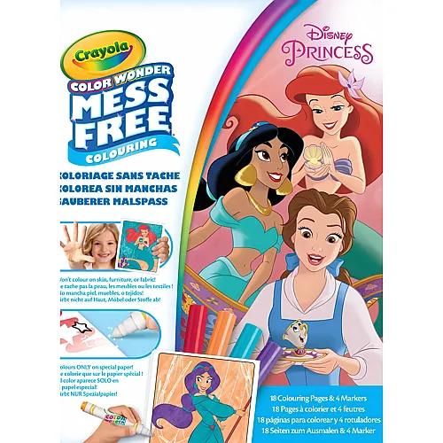 Malspass Disney Prinzessinen