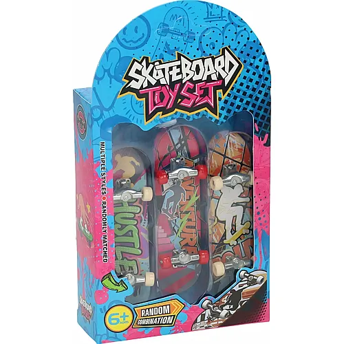 Sombo Fingerskateboard Set assortiert 3 St�ck im Set