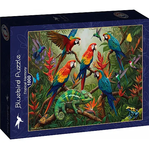 Bluebird Puzzle Puzzle 1000 Teile Tropische Harmonie