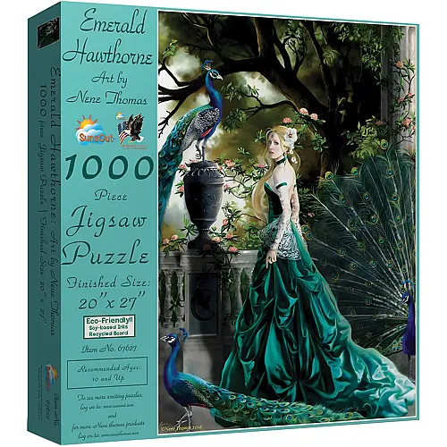 SunsOut Puzzle Nene Thomas Emerald Hawthorne - 1000 Teile