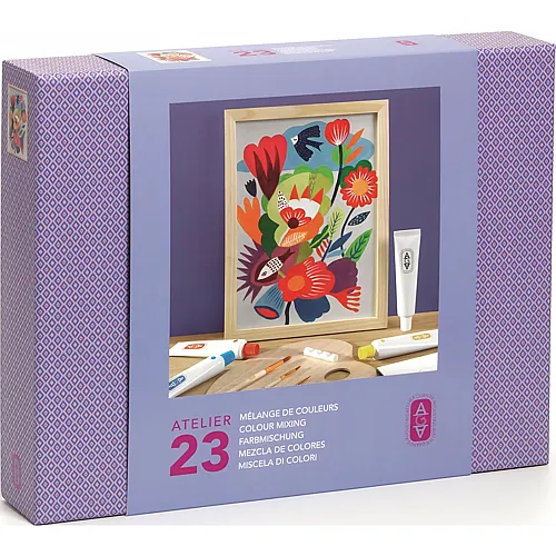 Djeco Atelier 23, Farbmischung