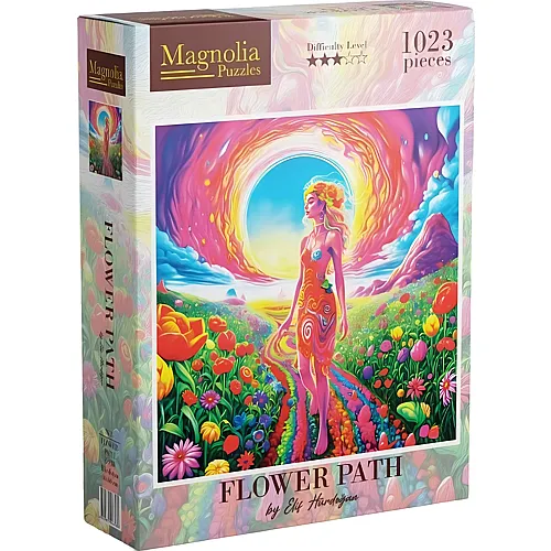 Magnolia Puzzle Flower Path
