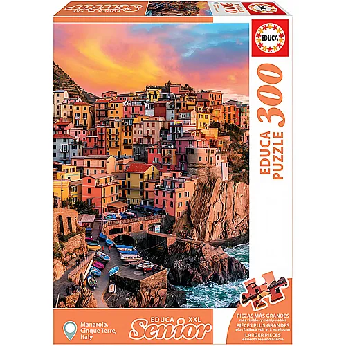 Educa Puzzle Senior Manarola, Cinque Terre, Italy (300Teile)