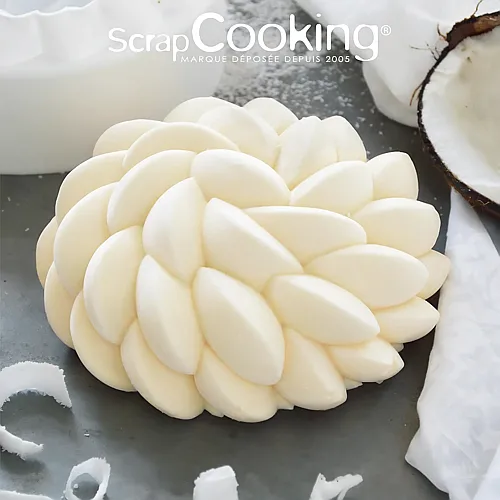 ScrapCooking Silikonform 3D Florescence