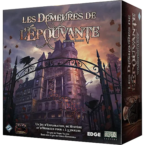 Fantasy Flight Games Les Demeures DE L'epouvante 2eme Edition (FR)