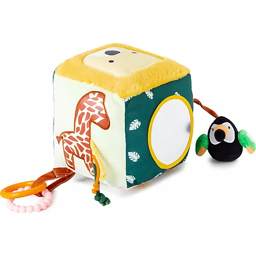 Little Big Friends Weicher Aktivit�tsw�rfel - Dschungel