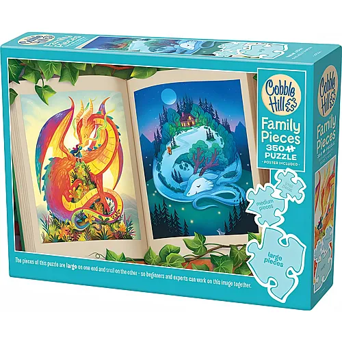Cobble Hill Puzzle 350 Teile Familly Pieces - Night and Day