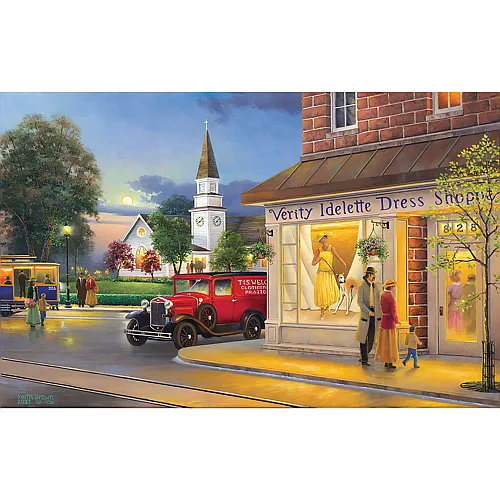 SunsOut Puzzle Keith Brown Verity Dress Shop (550Teile)