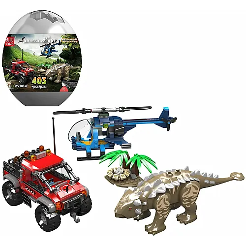 Mould King Ankylosaurus Hubschrauber