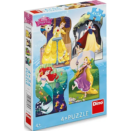 Dino Puzzle Disney Princess - 54 Teile