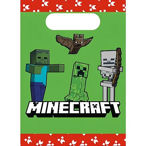 Procos Party Bags Minecraft - 4 Teile