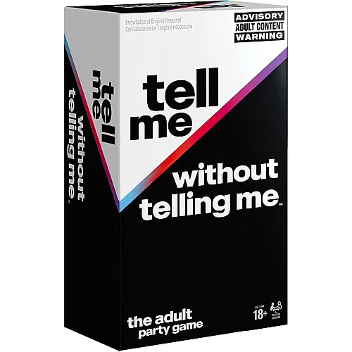 Spin Master Games Tell Me Without Telling Me - English