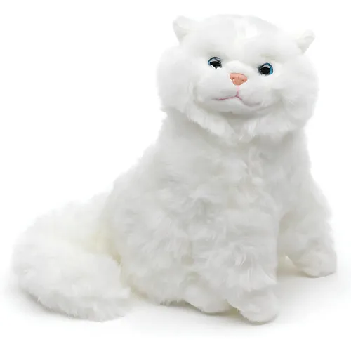 Unitoys Perserkatze sitzend Weiss - 25 cm