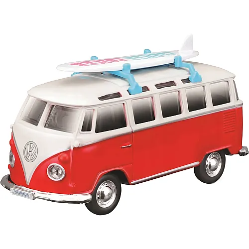 Die-Cast VW Samba Bus Rot