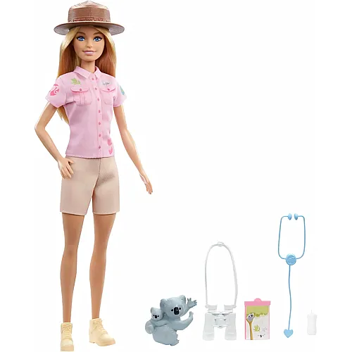 Barbie Karrieren Zoologin mit blonden Haaren