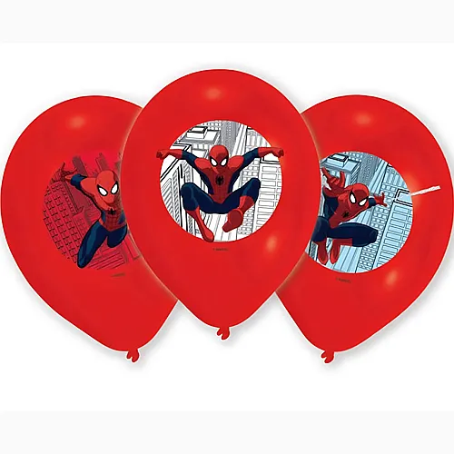 Amscan Ballone Spiderman (6Teile)