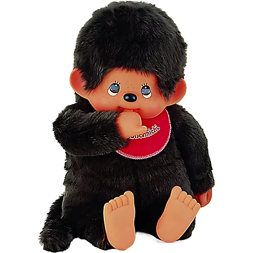 Monchhichi Junge mit rotem L�tzchen - 80 cm
