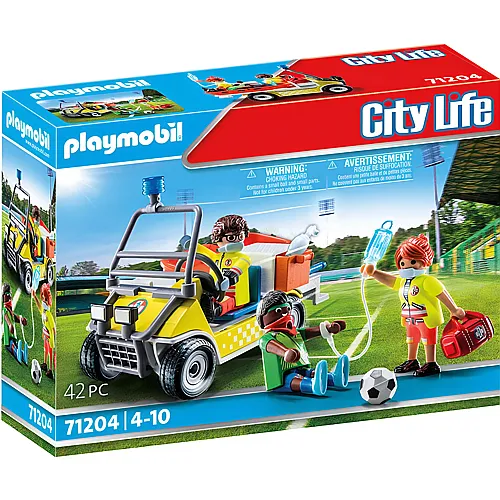 PLAYMOBIL City Life Rettungscaddy (71204)