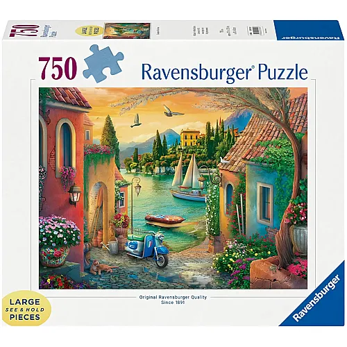 Ravensburger Puzzle Kultige Comer See Landschaft von Eduard (750Teile)
