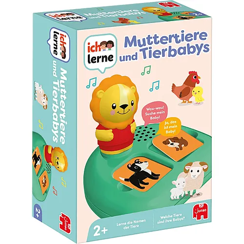 Jumbo Ich lerne Muttertiere und Tierbabys, d Laute und Namen,