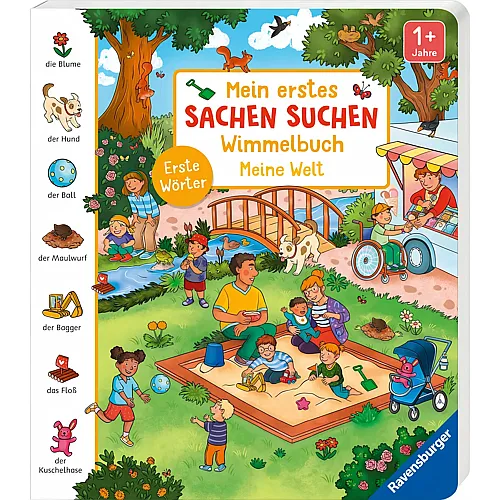 Mein erstes Sachen suchen Wimmelbuch: Meine Welt
