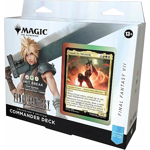 Magic The Gathering Magic: The Gathering Collector�s Edition FINAL FANTASY VII Commander-Deck - Limit-Break (Englische Version) Commander Deck: Collector�s Edition 2