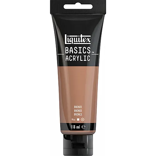 Liquitex Lqx Basics Acrylfarbe 118ml Tube Bronze