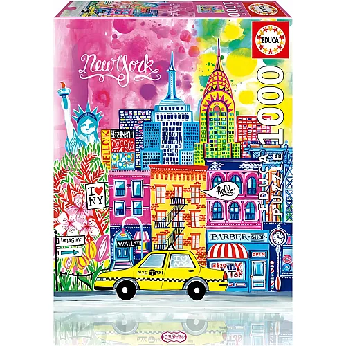 New York by Car Pintos 1000Teile