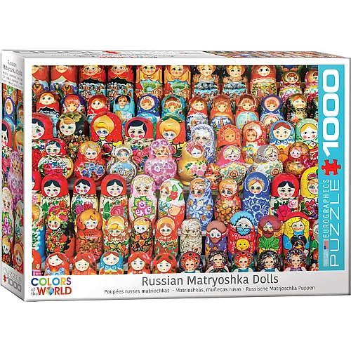 Russische Matryoschka Puppen 1000Teile