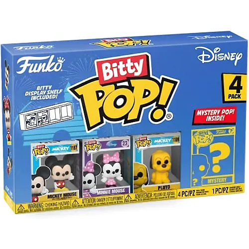 Mickey Mouse, Minnie Mouse, Pluto und Mystery